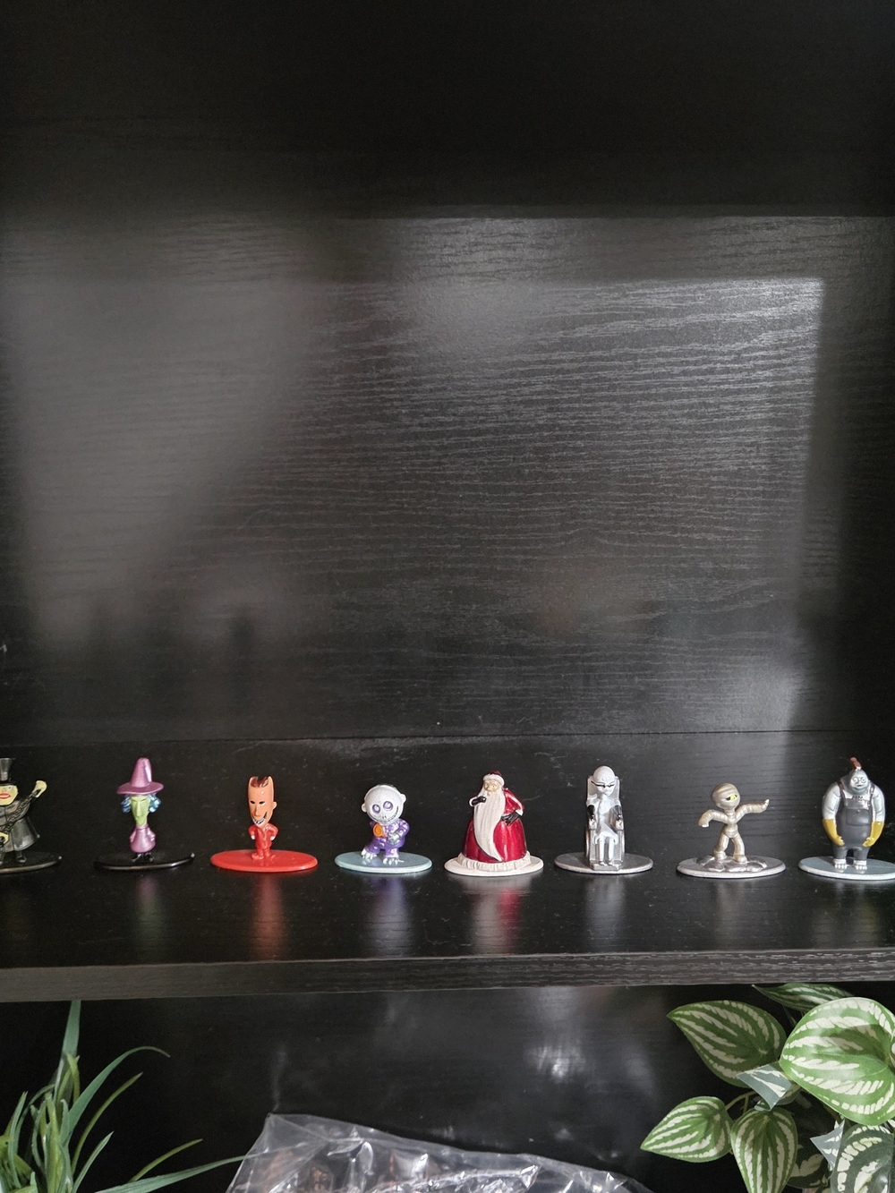 Set Of 13 Nightmare Before Christmas Metal Figurines.